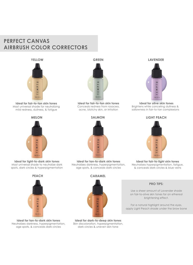 7-Piece Perfect Canvas Airbrush One Step Concealer And Color Corrector Starter Set