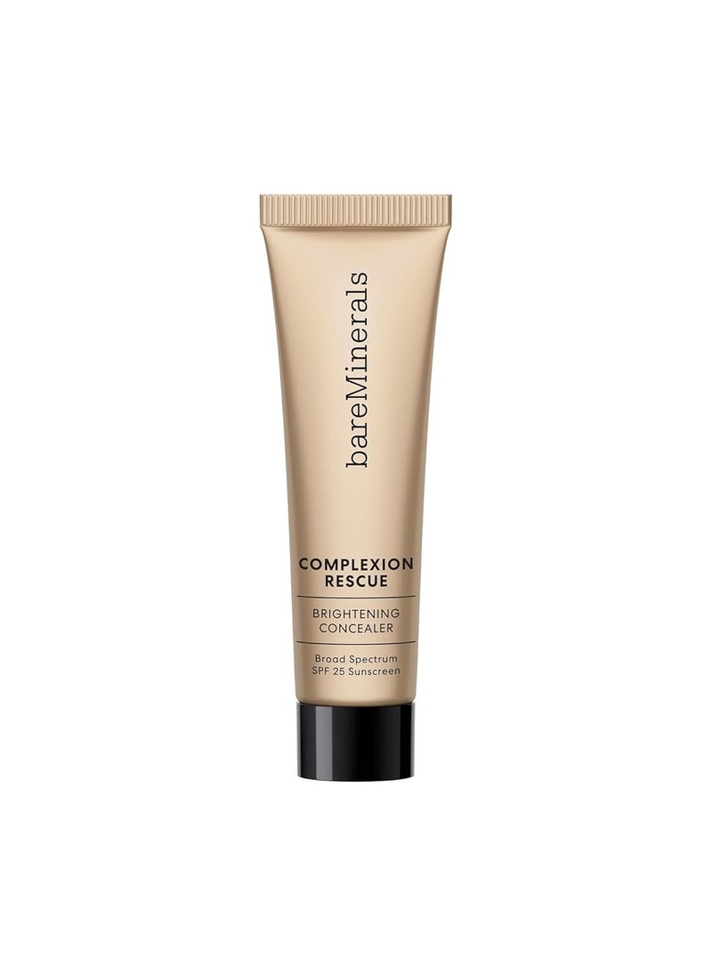 bareMinerals Complexion Rescue Brightening Under Eye Concealer with Mineral SPF 25 + Hyaluronic Acid, Ultra-Lightweight Hydrating Eye Concealer, Vegan