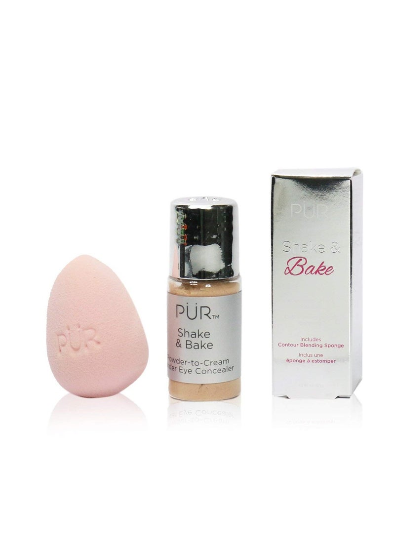 PÜR Beauty Shake and Bake Powder-to-cream Under Eye Concealer ,0.17 Fl Oz(Pack of 1)