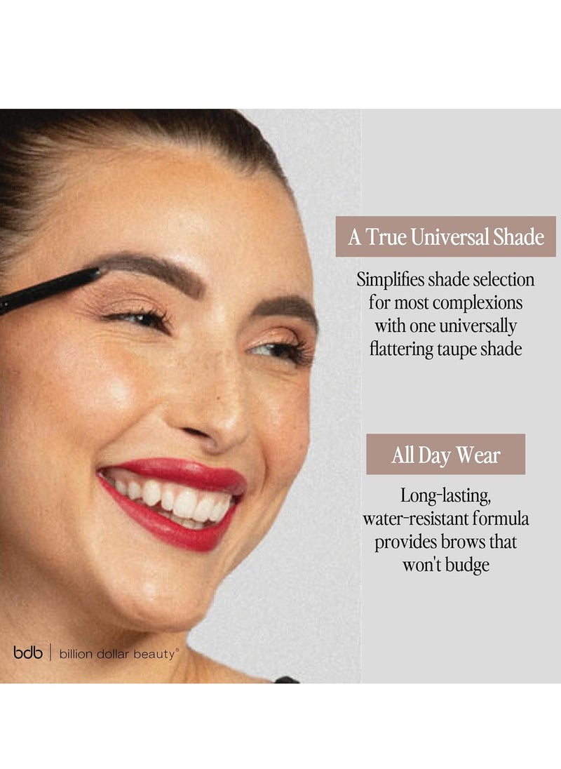 Billion Dollar Brows Universal Eyebrow Pencil, 0.009 oz.