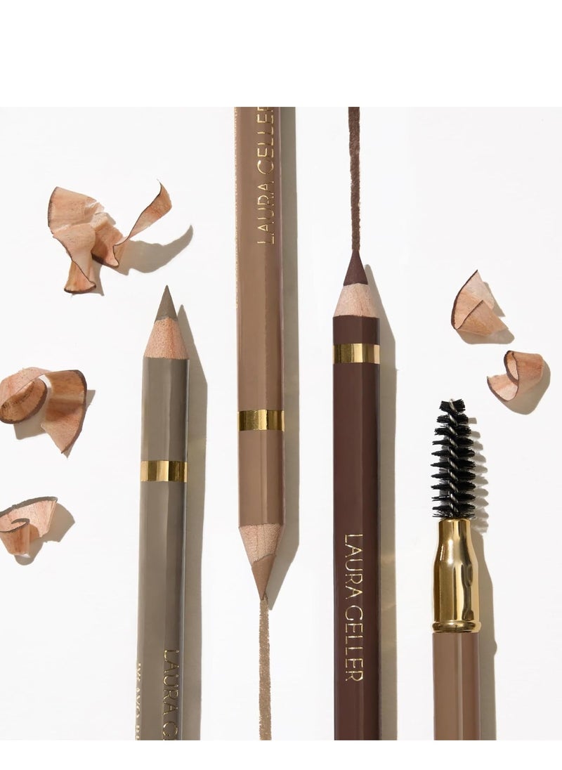 LAURA GELLER NEW YORK Bravo Brows Soft Pencil + Brush, Blonde