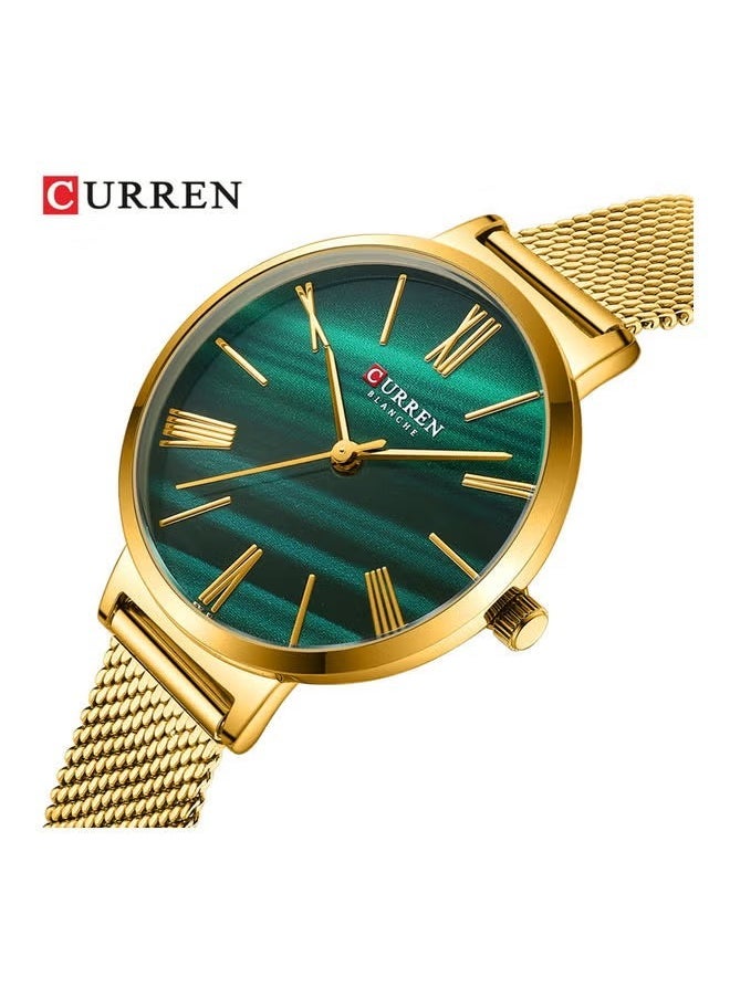 Women's Elegant Waterproof Stainless Steel Mesh BAnd Quartz Watch