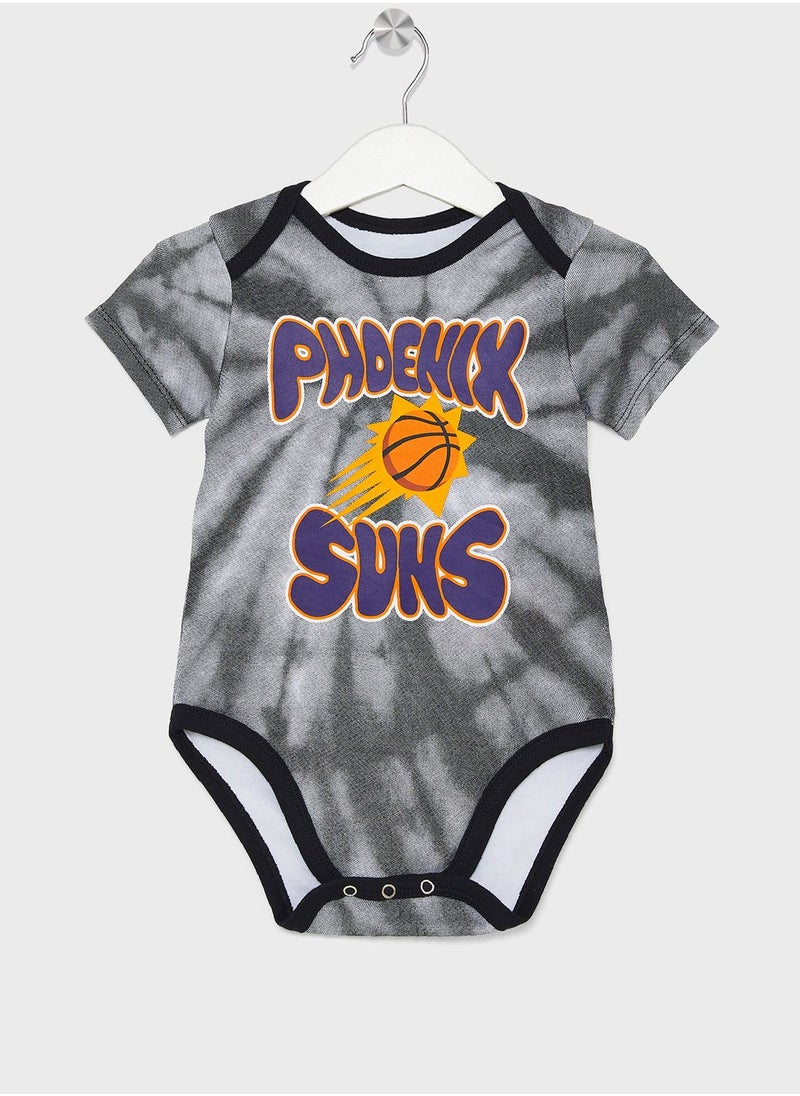 Kids 2 Pack Phoenix Suns Monterey Tie Dye Creeper Onesie