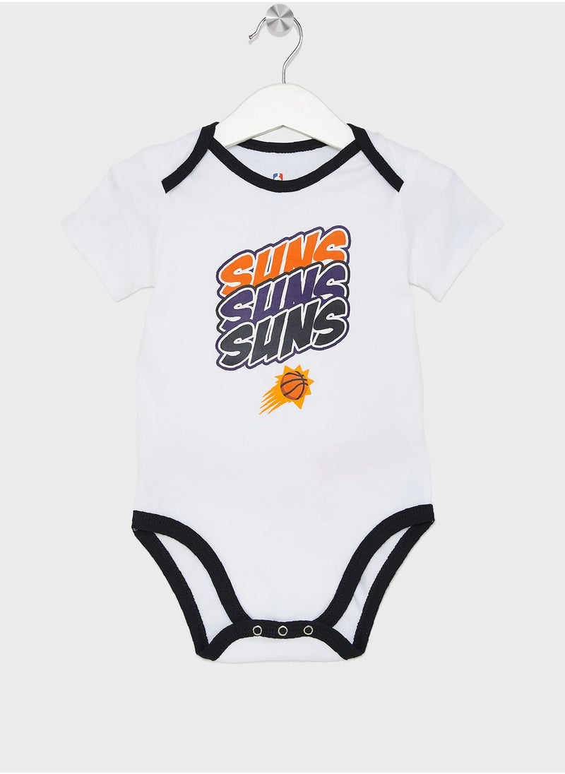 Kids 2 Pack Phoenix Suns Monterey Tie Dye Creeper Onesie
