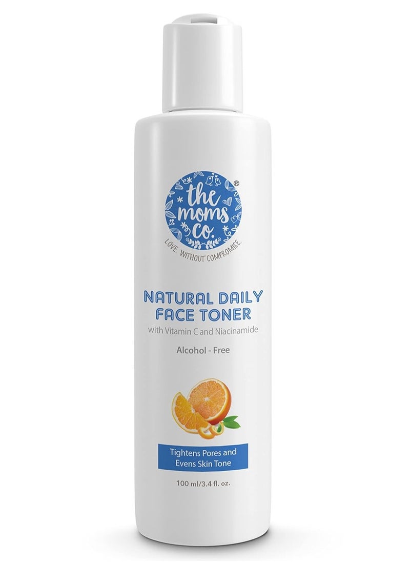 Natural Daily Vitamin C Face Toner, Alcohol-free, Tighten Pore, Hydrate Skin ( 100 ml)