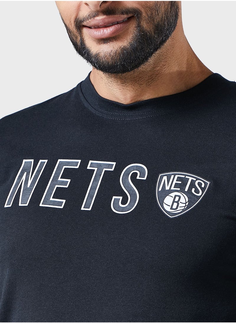 Brooklyn Nets Logo T-Shirt