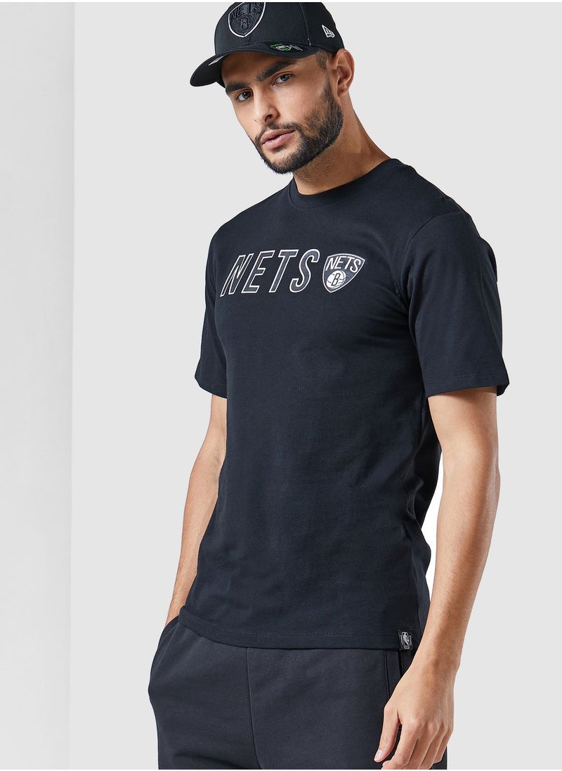 Brooklyn Nets Logo T-Shirt