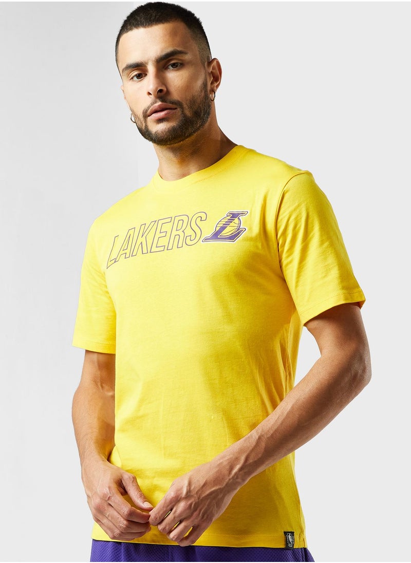 N&N Los Angeles Lakers Logo T-Shirt