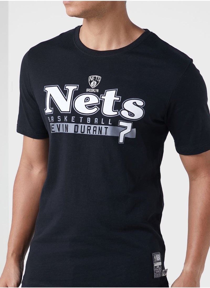 NBA Durant Kevin Brooklyn Nets Glow Up T-Shirt