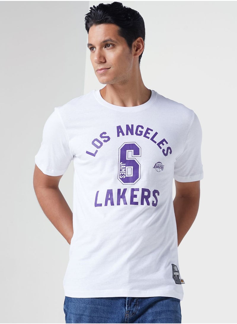NBA Lebron James Los Angeles Lakers T-Shirt