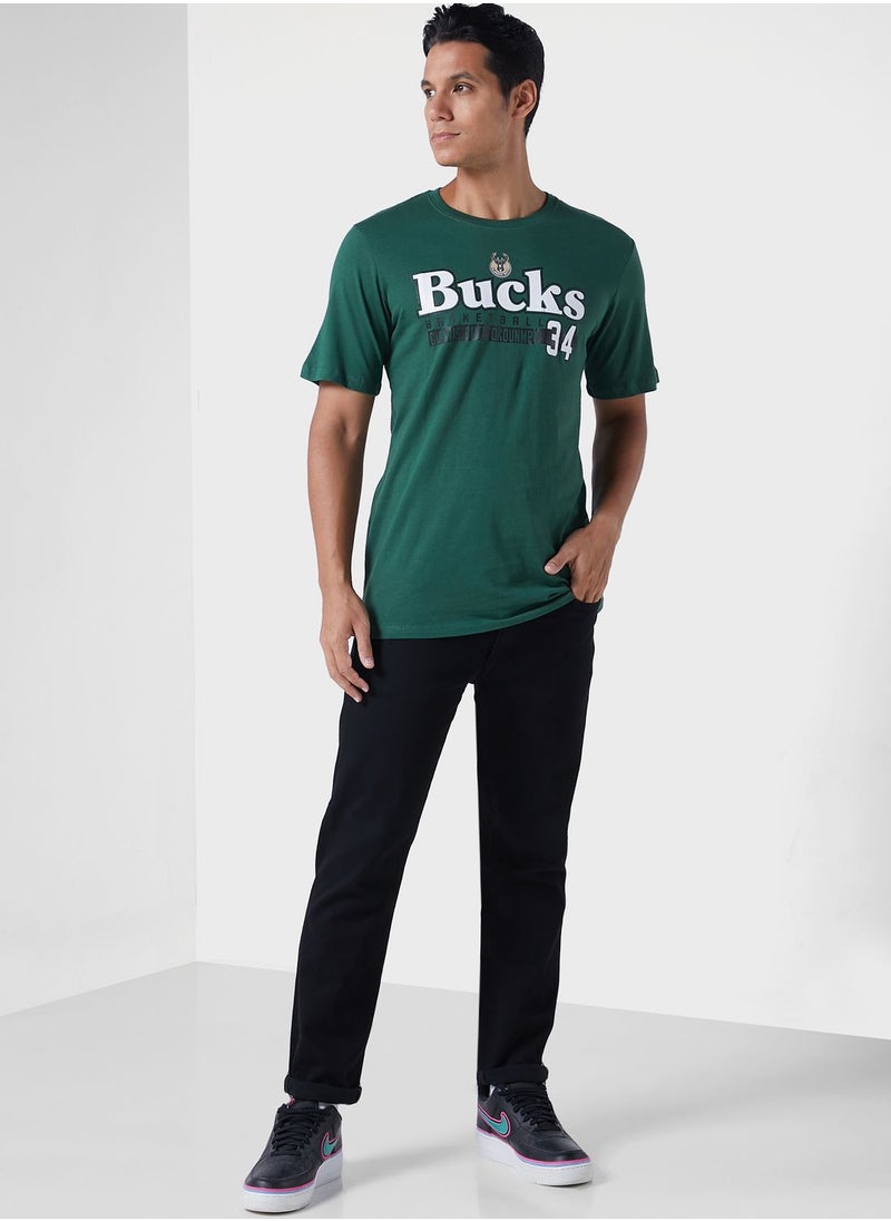 NBA Antetokounmpo Giannis Milwaukee Bucks T-Shirt