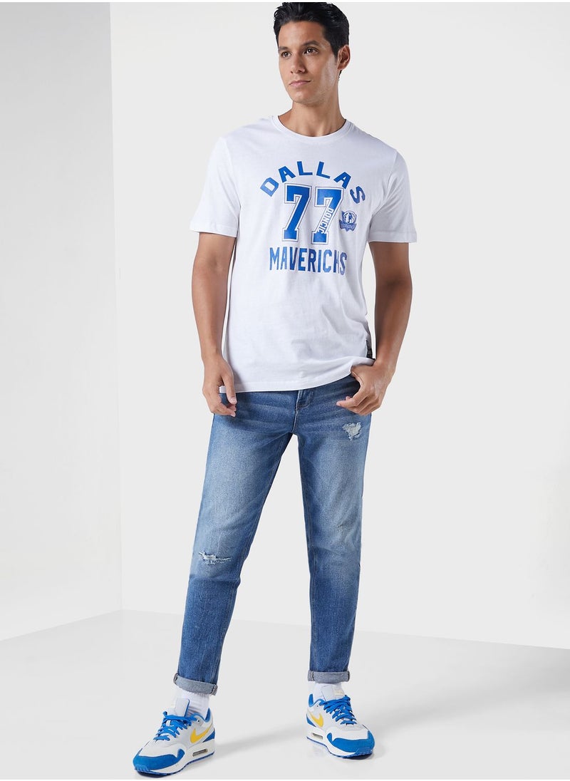 NBA Doncic Luka Dallas Mavericks Flip Mode N&N T-Shirt