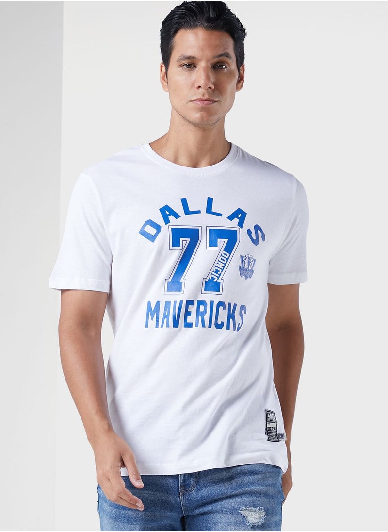 NBA Doncic Luka Dallas Mavericks Flip Mode N&N T-Shirt