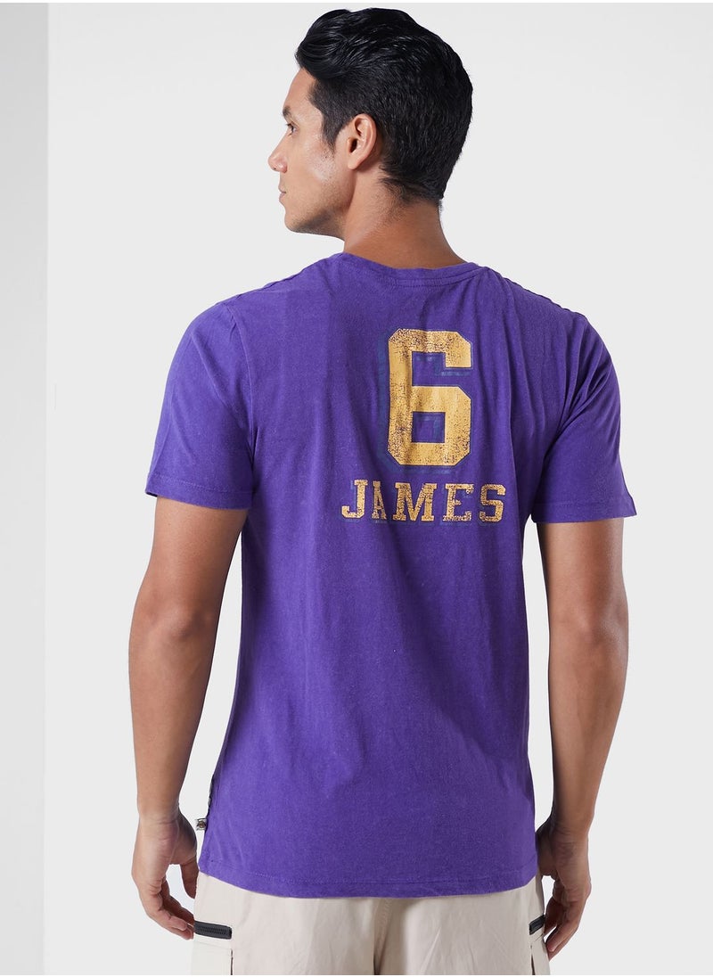 NBA Lebron James Los Angeles Lakers Hero T-Shirt