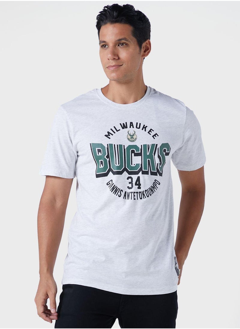 NBA Antetokounmpo Giannis Milwaukee Bucks T-Shirt