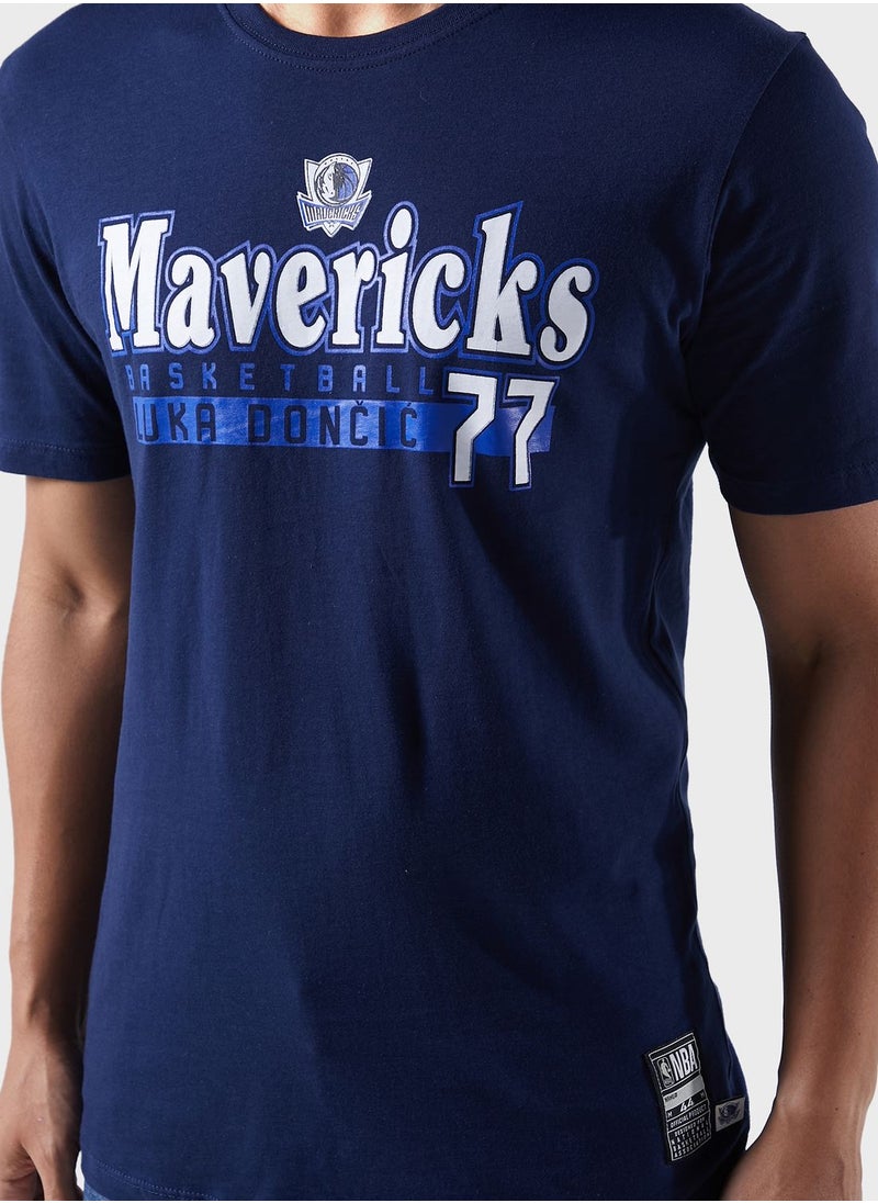 NBA Doncic Luka Dallas Mavericks Glow Up T-Shirt