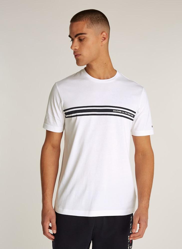 Stripe Crew Neck T-Shirt