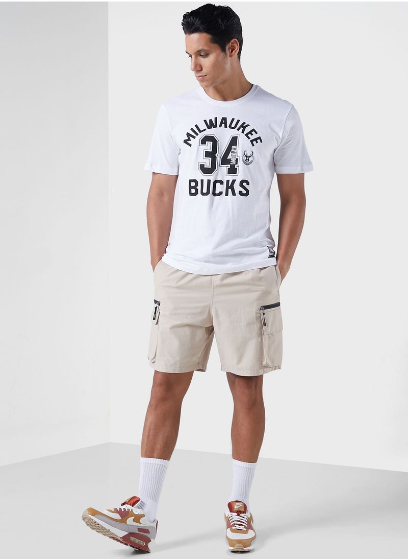 NBA Antetokounmpo Giannis Milwaukee Bucks T-Shirt