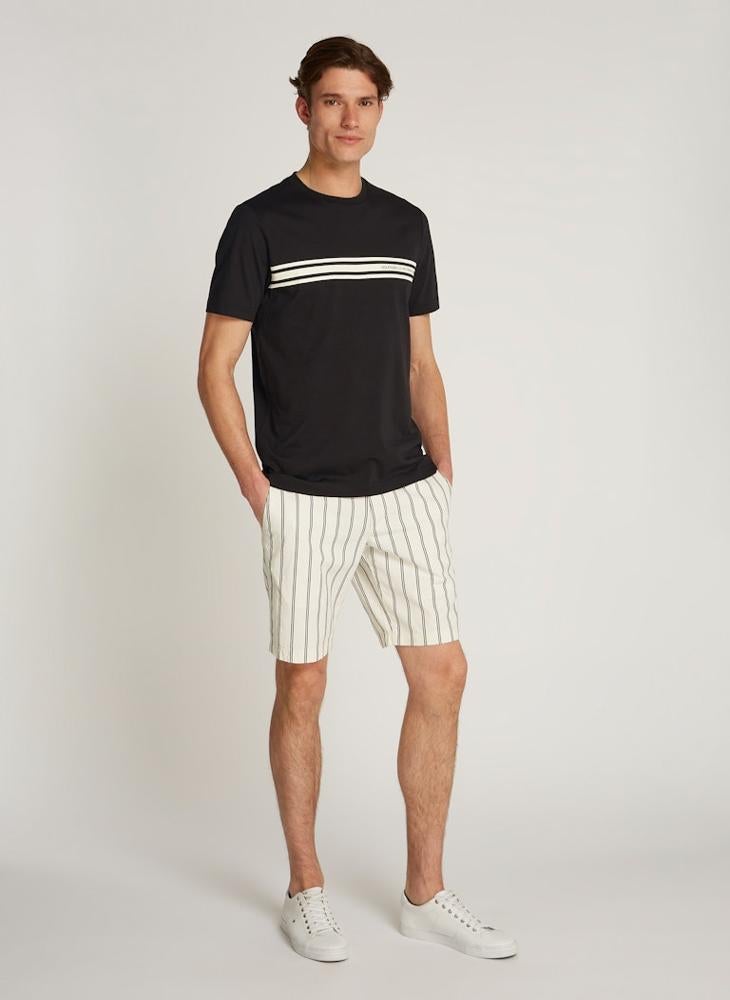 Stripe Crew Neck T-Shirt