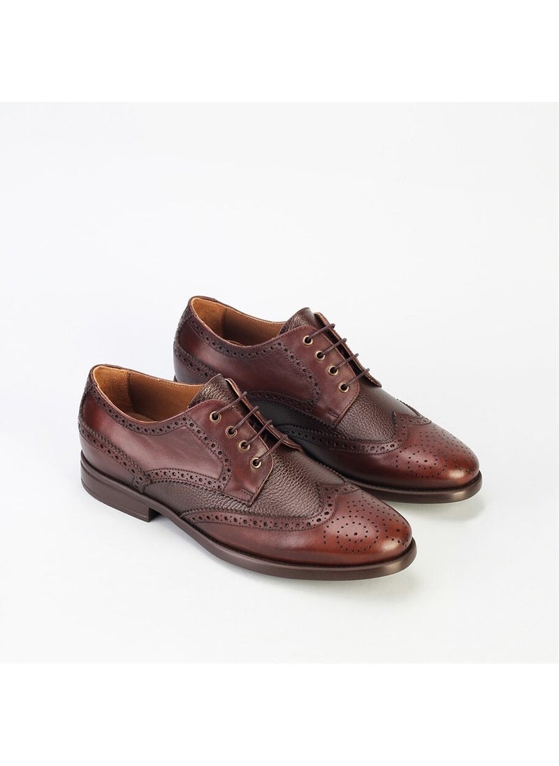 Leather Brown Men's Shoes