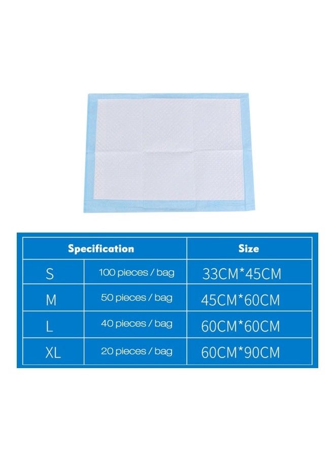 Disposable Baby Diapers Changing Diaper Pads Protection Ventilation Waterproof Leak Proof Rapid Drying Blue Hospital Pad 50 Pieces