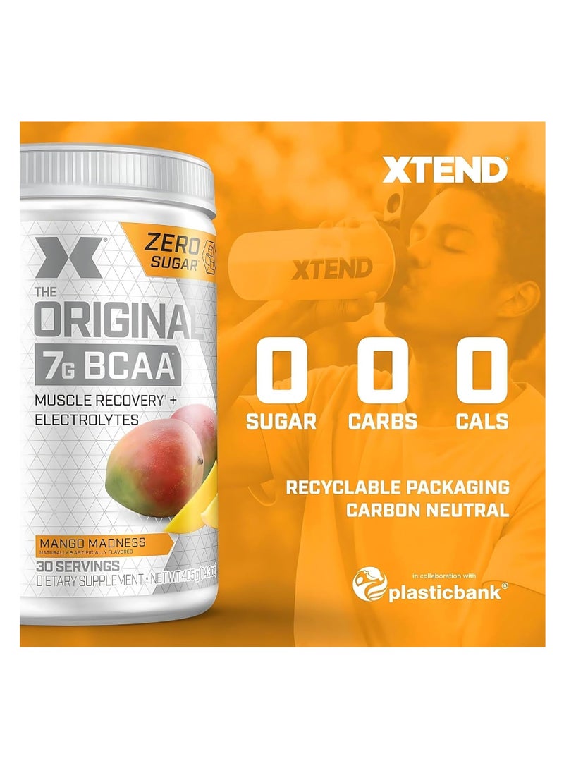 Xtend Original BCAA Powder Electrolytes, Mango Madness , 30 Servings