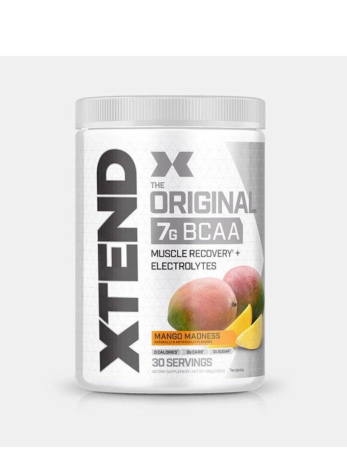 Xtend Original BCAA Powder Electrolytes, Mango Madness , 30 Servings