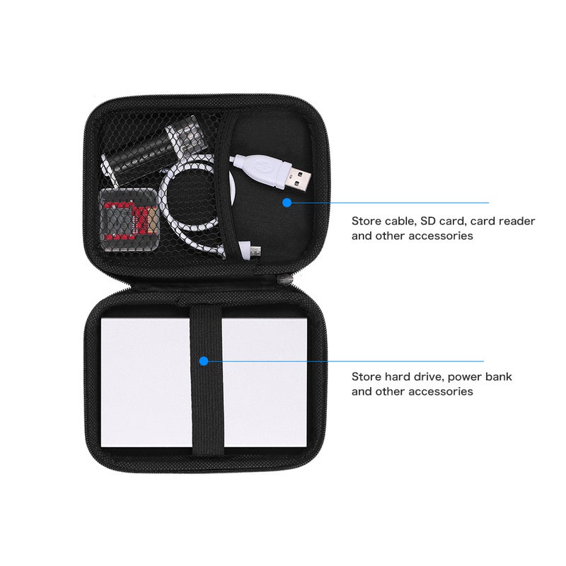 Hard Drive Carrying Case For 2.5