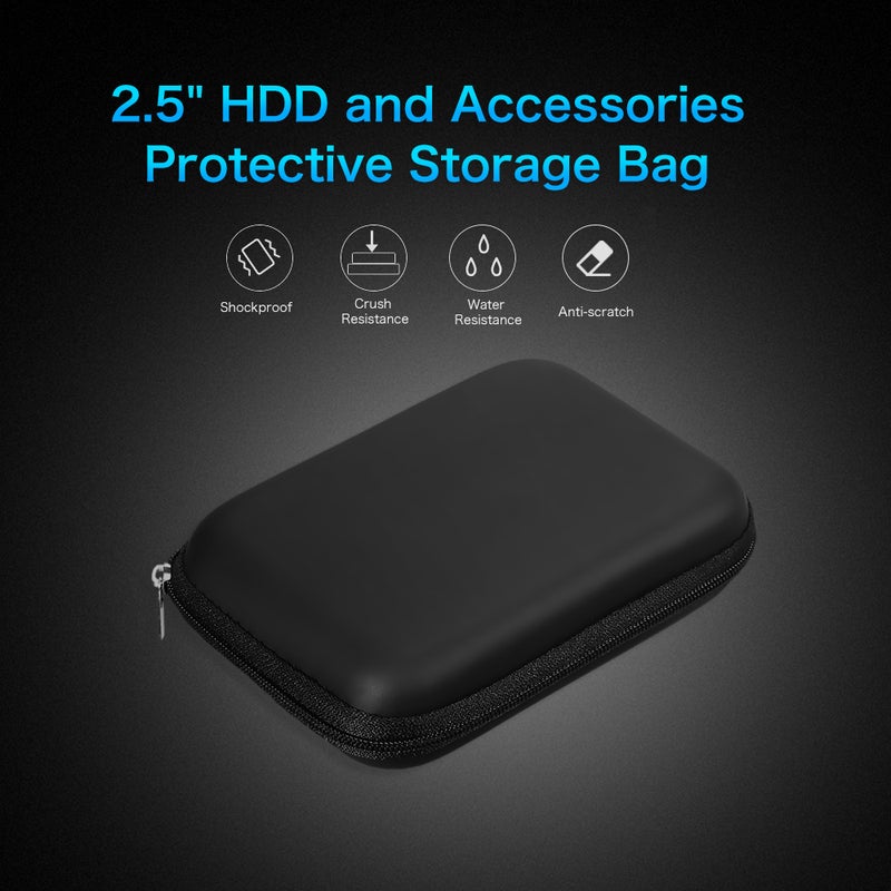 Hard Drive Carrying Case For 2.5