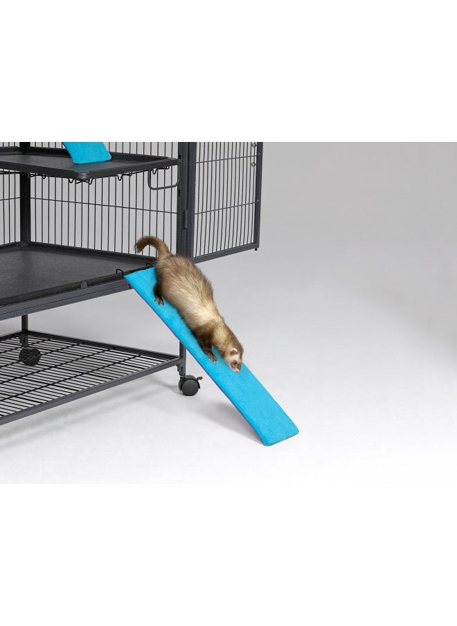MidWest Homes for Pets Ferret Nation Exit Ramp & Cover for Ferret Nation & Critter Nation Small Animal Cages | Measures 25L x 5.5W - Inches