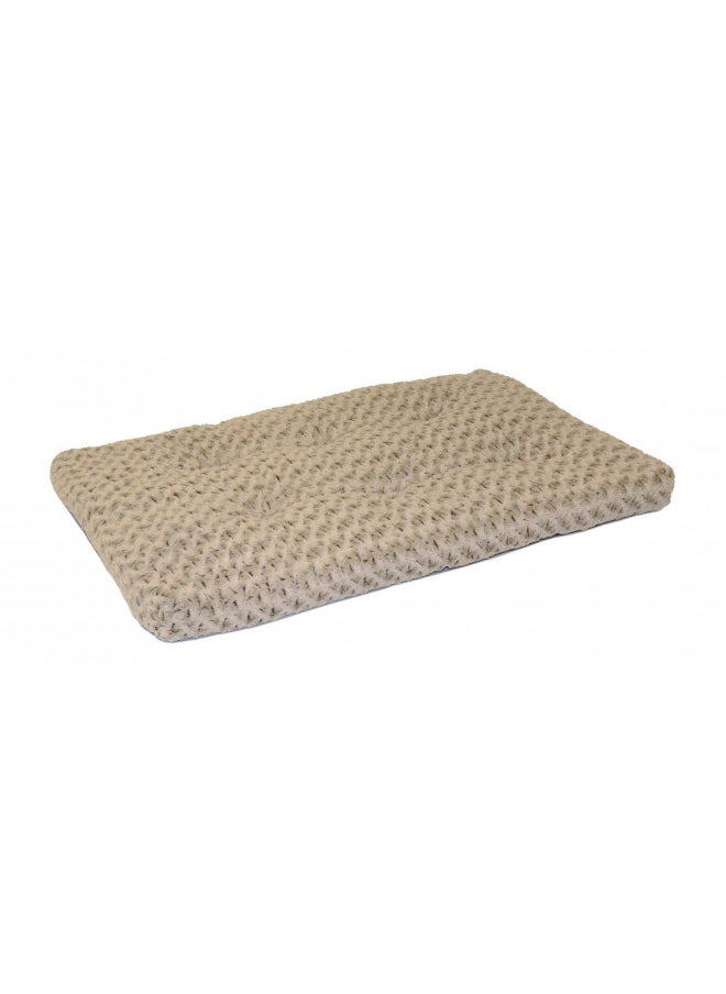 MidWest Homes for Pets Deluxe Dog Beds | Super Plush Dog & Cat Beds Ideal for Dog Crates | Machine Wash & Dryer Friendly, 1-Year Warranty, Mocha, 48-Inch