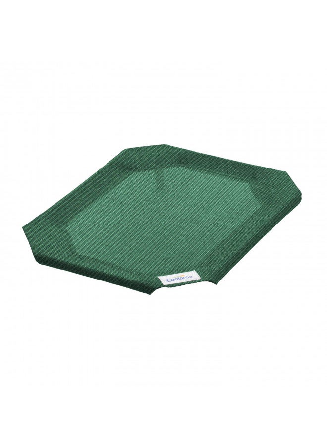 Coolaroo Replacement Cover, The Original Elevated Pet Bed by Coolaroo, Small, Brunswick Green