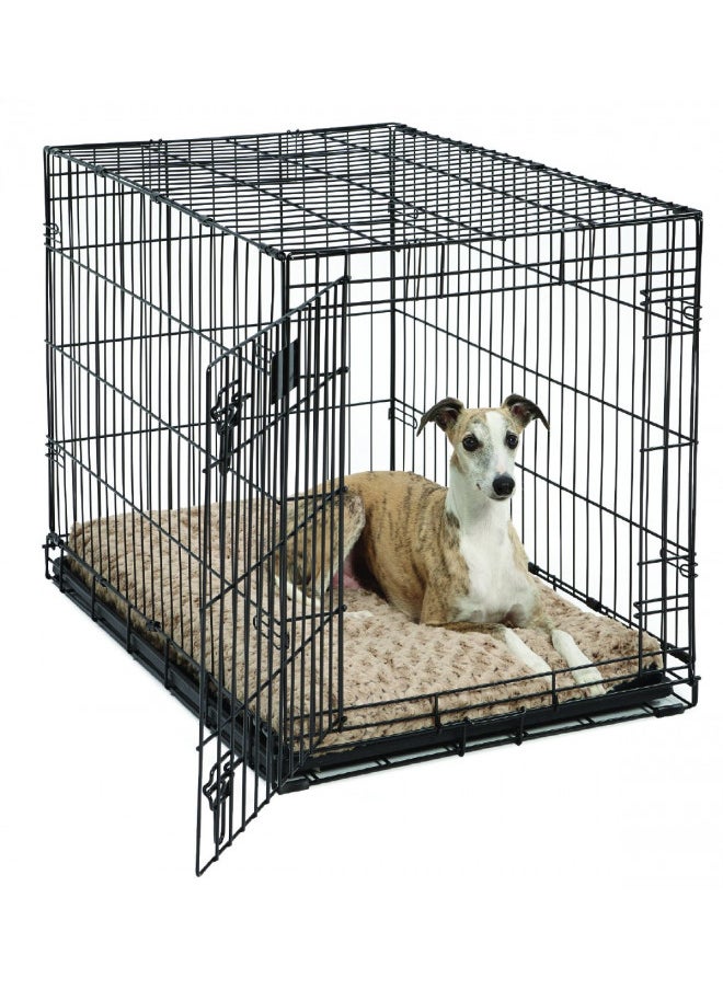 MidWest Homes for Pets Deluxe Dog Beds | Super Plush Dog & Cat Beds Ideal for Dog Crates | Machine Wash & Dryer Friendly, 1-Year Warranty