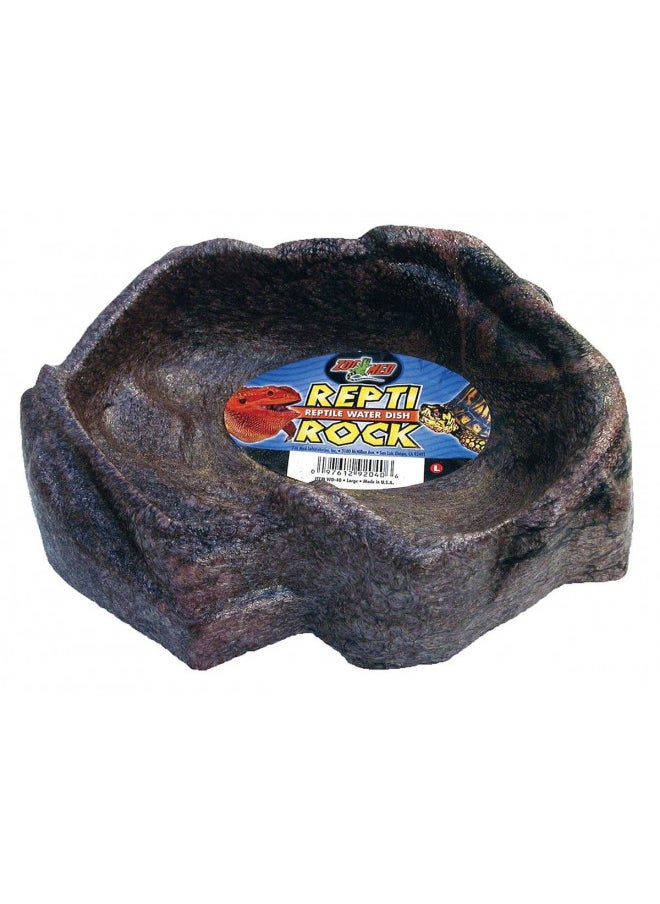 Zoo Med Reptile Rock Water Dish, Large