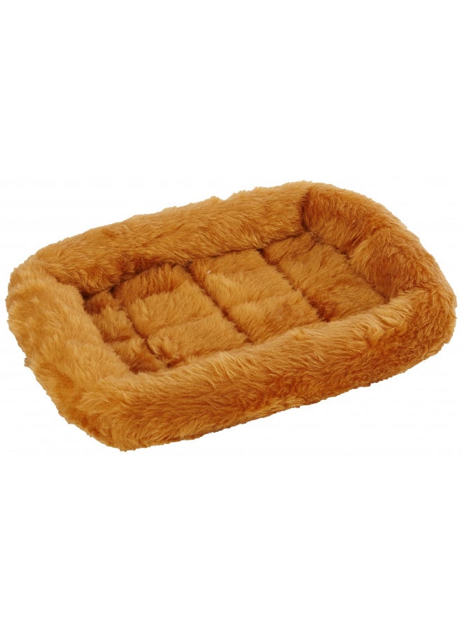 MidWest Homes for Pets 277192 Pet Crate Bed Cinnamon Fur for Pets (40218-CN)