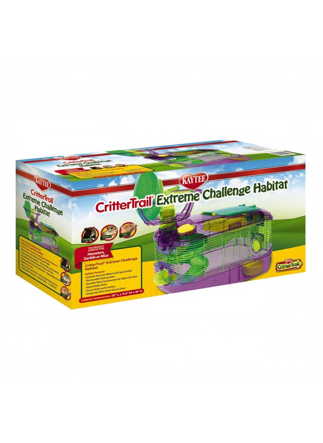 Kaytee CritterTrail Extreme Challenge Habitat for Pet Dwarf Hamsters, Gerbils or Mice