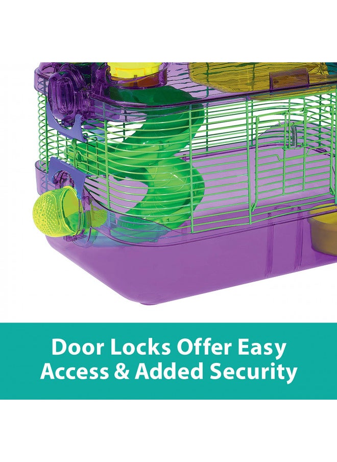 Kaytee CritterTrail Extreme Challenge Habitat for Pet Dwarf Hamsters, Gerbils or Mice