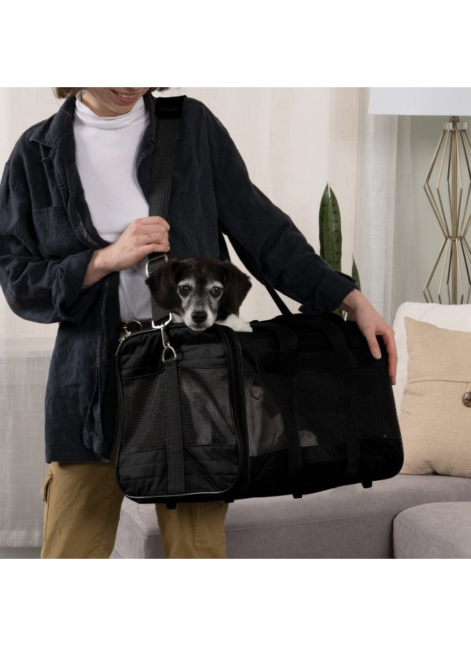 Sherpa Original Deluxe Pet Carrier, Large, Black