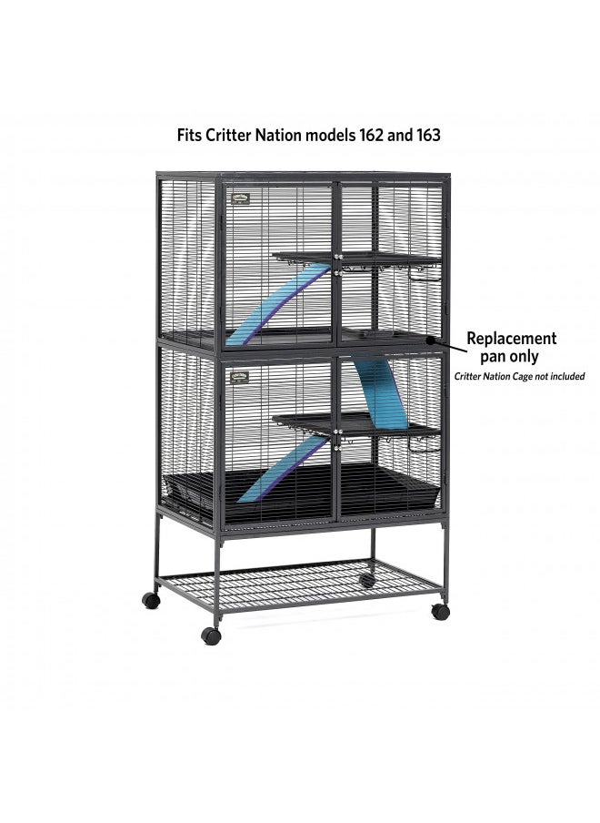MidWest Homes for Pets 143PAN Replaement Pan for Nation Cages, 34.5 x 22.5 x 1.125