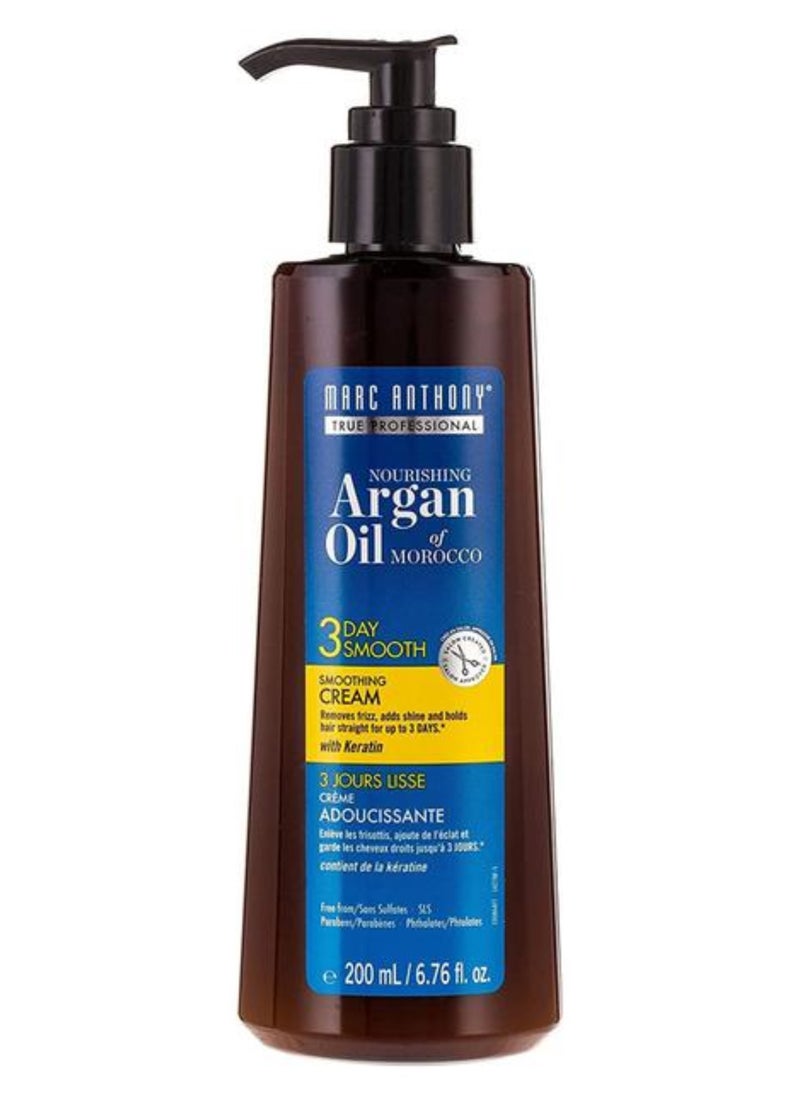 Nourishing Argan Oil Of Morocco 3 Day Smooth Perfect Blow Dry Cream 200 ML