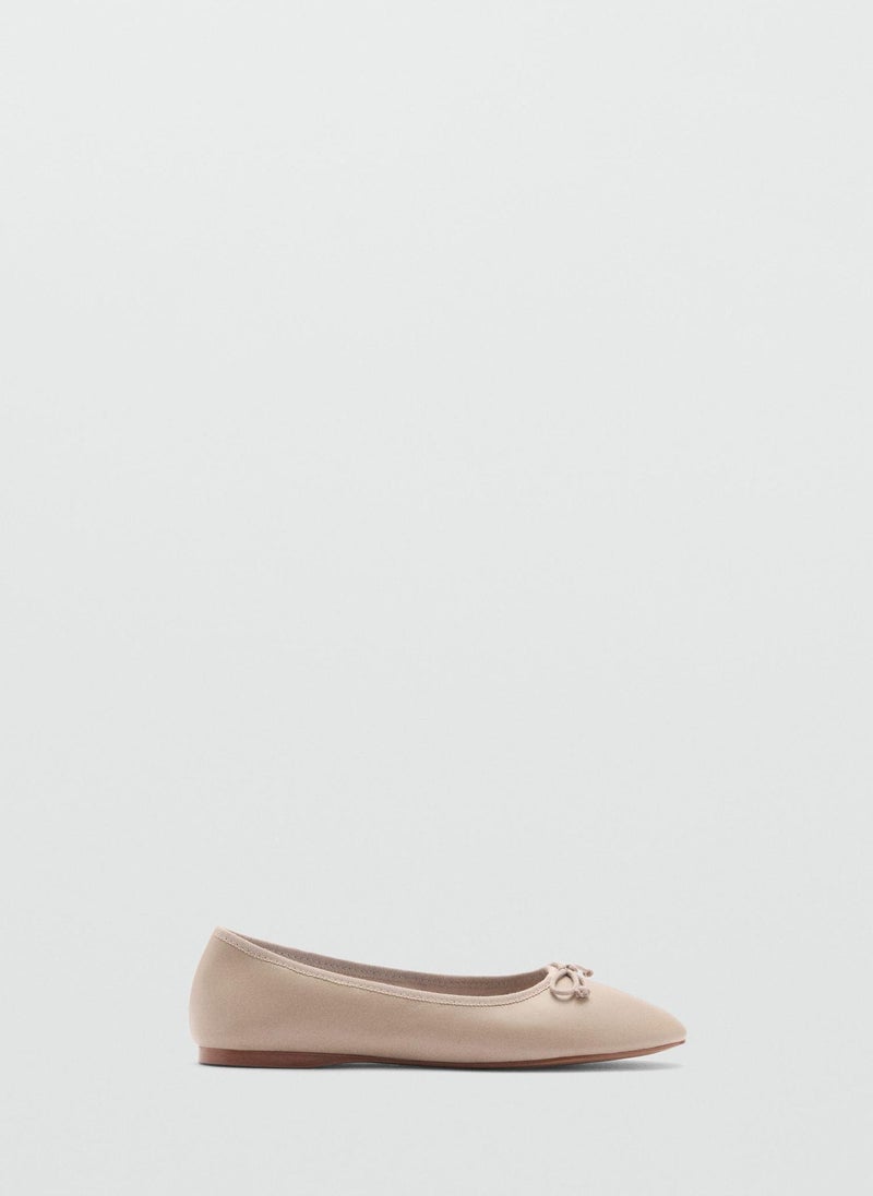 Bow Detail Ballet Flats