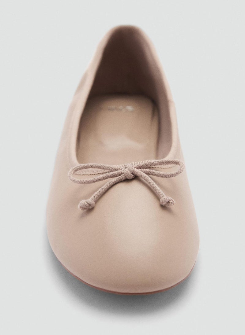 Bow Detail Ballet Flats