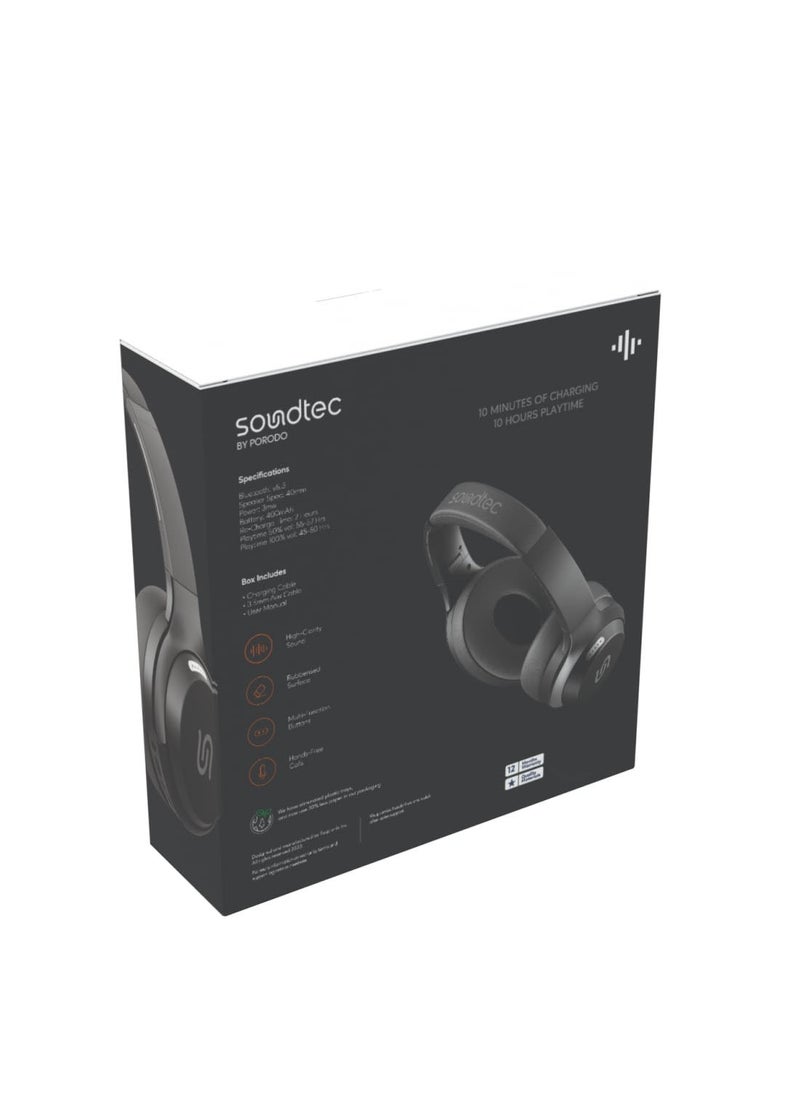 Eclipse Wireless Over-Ear Headphone - Black