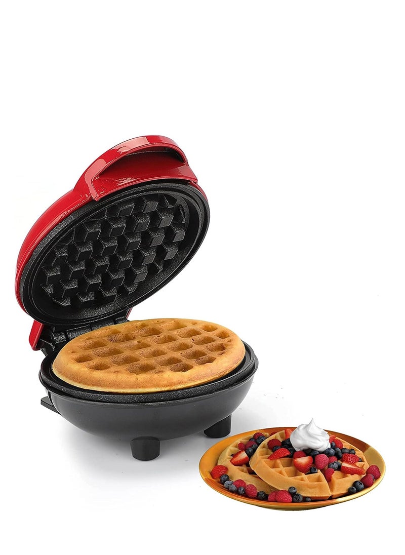 Mini Waffle Maker, Hash Browns, Paninis, Snacks, On-the-Go Breakfast, Portable & Compact