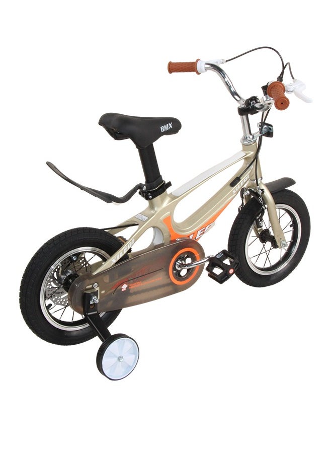 Magnesium Alloy Children's Bicycles With Training Wheels For Boys And Girls 12 Inches Balance Bike For Children