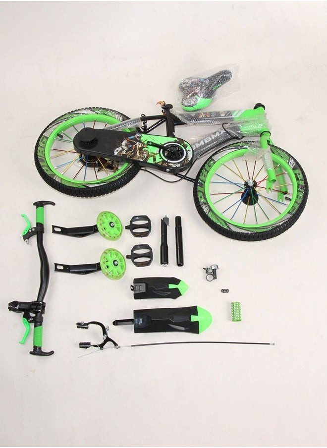 Kids Bike 16 Inch For 4-8 Years Old Children Bicycle With Training Wheels