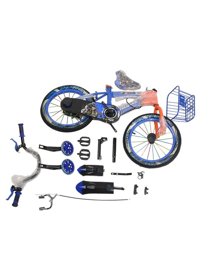 High Quality Kids Bike 16 Inch Children's Bicycle With Baskets and Training Wheels Suitable For Kids Outdoor