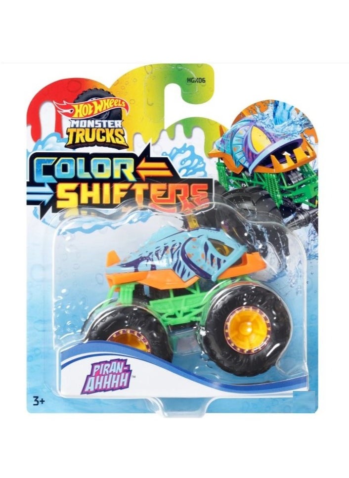 HotWheels Monster Trucks Color Shifters - Piran-Ahhhh