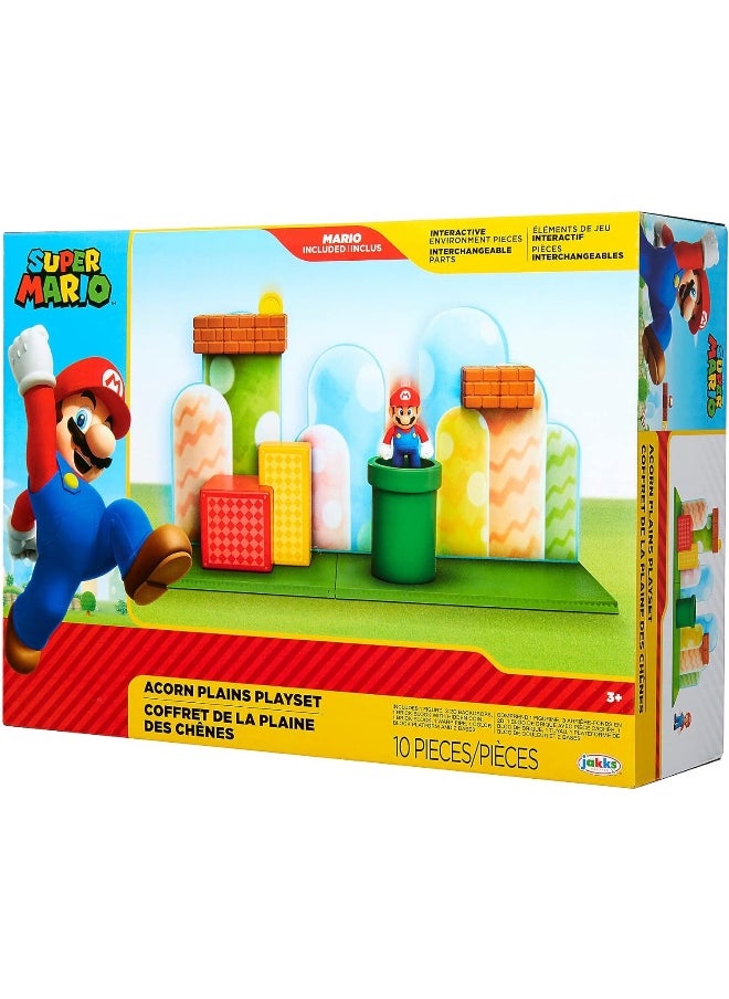 Nintendo Acorn Plains Playset With 2.5鈥