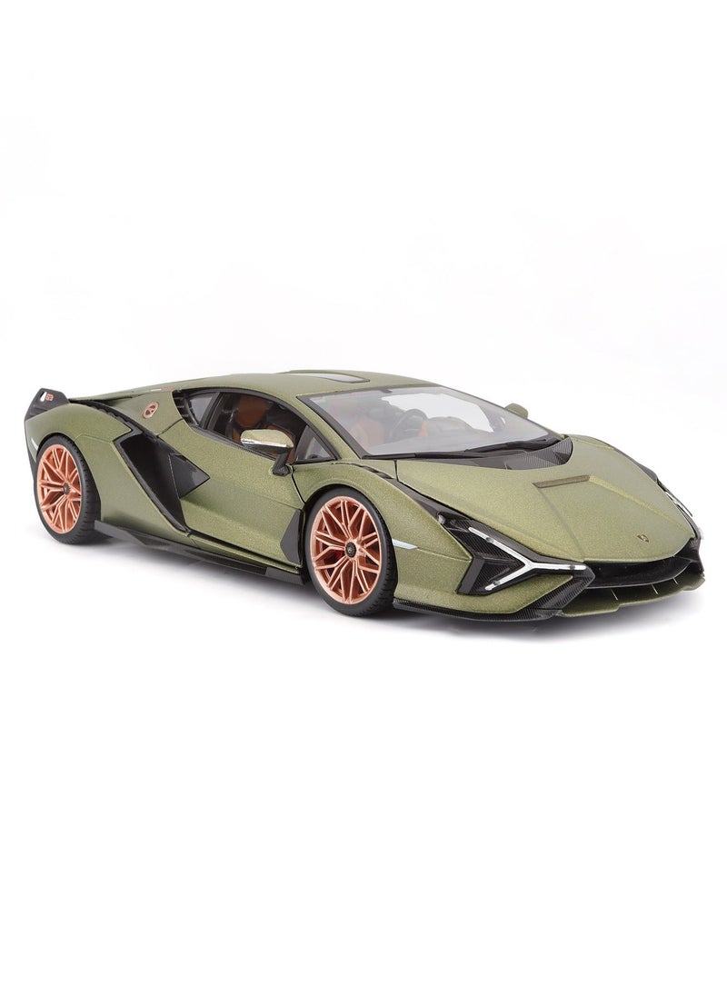 Lamborghini Sian FKP 37 - Diecast green